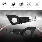 For Toyota Camry 2012 2013 2014 Series Fog Light Bezel Set Passenger&Driver Side
