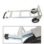 Aluminum 500Lbs Hand Truck  Trolley Dolly 14"×7-1/2" Diecast Nose Plate