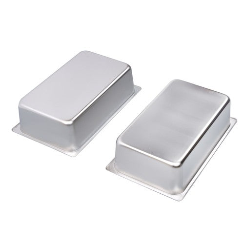 Restaurant Steam Table Pans Full Size 2 Pack 6 Inch Deep Without Lid