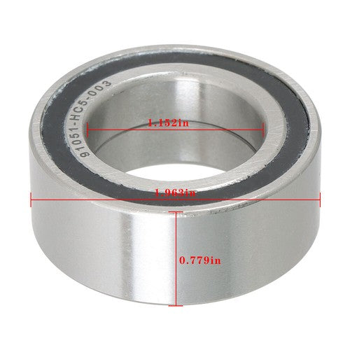 Both Front Wheel Bearing Seal Kits For Honda TRX300FW Fourtrax 4x4 1990 US