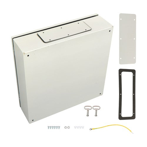 Wall Mount Junction Box 20x20x6" Carbon Steel Electrical Enclosure IP65 w/ Lock