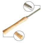Wood Turning Tools Rougher Carbide Tipped Lathe Chisel Tool Bar 19.68 Inches