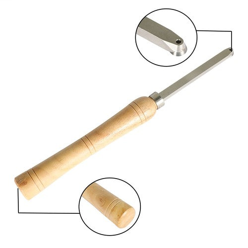 Wood Turning Tools Rougher Carbide Tipped Lathe Chisel Tool Bar 19.68 Inches