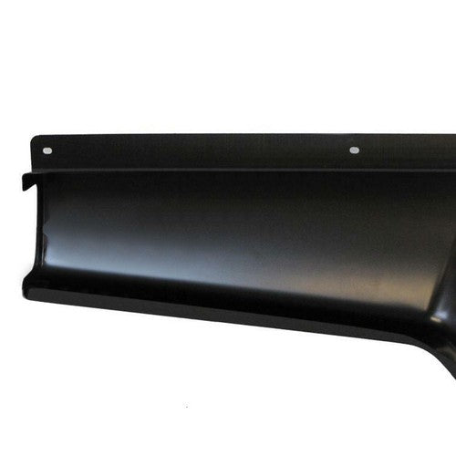 Rear Steel Bumper Roll Pan For Chevy S10 GMC S15 Sonoma Pickup 1982-1993 Black