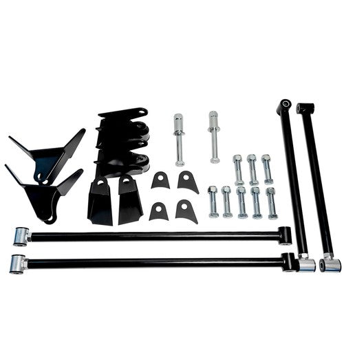 Rear Triangulated 4 Link Suspension Kit For Chevy C10 GM GMC C1500 K1500 Pickup