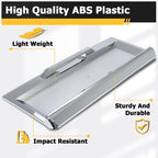 Rear License Plate Trim Cover Frame for 2003 2005 Hummer H2 SUV Chrome With Holes