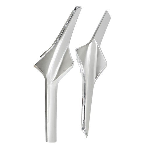 For Chevrolet Blazer 2019-2021 Chrome Front Left Right Grille Molding Trim 2PCS