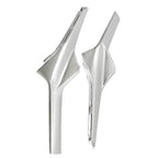 For Chevrolet Blazer 2019-2021 Chrome Front Left Right Grille Molding Trim 2PCS