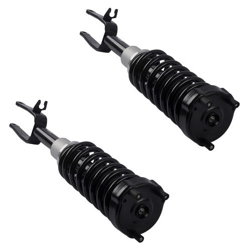 Pair Front Shock & Coil Spring Assembly For Mercedes W211 S211 E350 4Matic 06-09