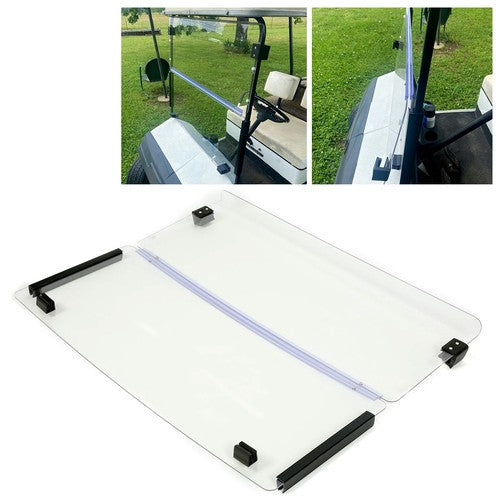 Windshield for EZGO Marathon Golf Cart Clear 1986 1994 5 Gas Electric Model