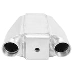 Aluminum Water Intercooler A/W IC 2.5" in 3" out Liquid Core For Jet Ski Sea Doo