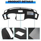 Black Painted Dash Cover Dash Cap with Glue for 2006-2008 Infiniti FX35