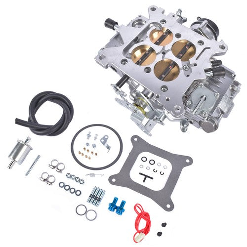 0-80458SA Carburetor 4-Barrel Square Bore, 600 CFM, Electric Choke, Dual Inlet
