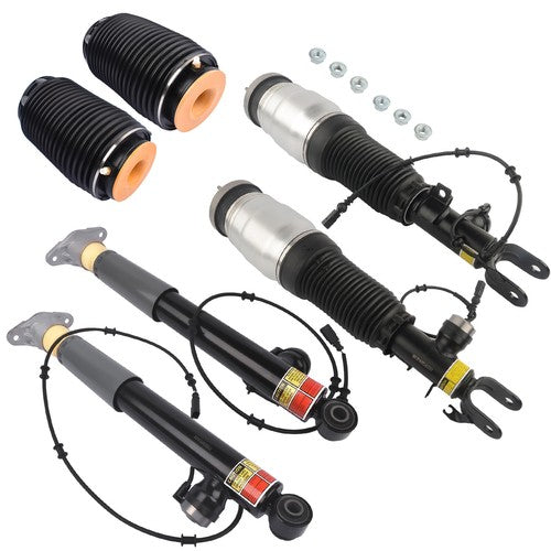 Fit for Hyundai Equus 2011-2016 Shock Absorber Struts + Air Spring Bags Set of 6