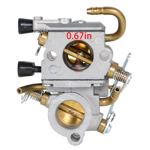Concrete Cut Off Saw Carburetor Kit For Zama C1Q-S118 TS410 TS420 4238 120 0600