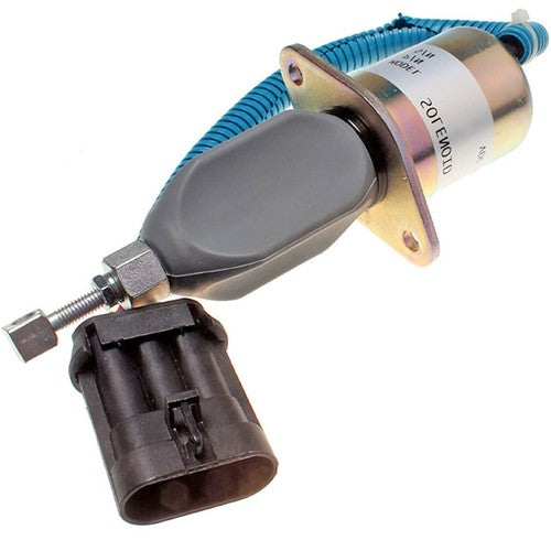 Fuel Shutoff Solenoid Valve SA-4981 12V For 94-98 Dodge 5.9L Cummins Woodward