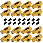 1.7 Ratio 7/16" Stud Gold Roller Rocker Arms Kit For Chevy BBC 396 402 427 454