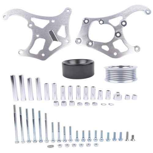 A/C Air Conditioning Compressor Bracket Kit Fits for LS Truck/SUV LS3/L99 Camaro