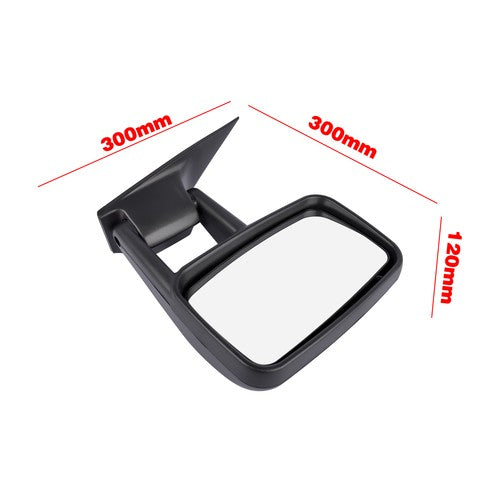Textured Black Right Manual Mirror for Freightliner Sprinter 2500 3500 2.7 02-06
