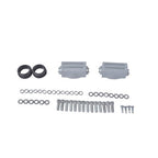 3-11/16" Tall Finned Aluminum Valve Covers Fits Chevy Big Block 396 402 427 454