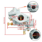 Carburetor Fit For Zenith 24T2 Massey Ferguson TE20 TEA20 TED20 Tractor 200361