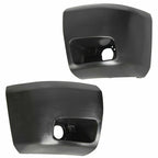 LH RH Bumper End Extension with Fog Lamp Hole for 2007-2013 Chevy Silverado 1500