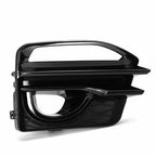 Fit 2014-2017 Infiniti Q50 Sport Front Bumper Black Grille & Fog Light Cover