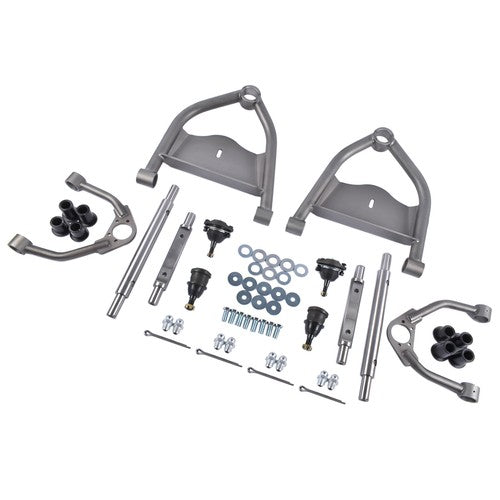 Centered & Narrowed Tubular Control Arms Kit Fits Chevrolet C10 Truck 1973-1987
