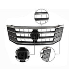 Front Upper Chrome Bumper Mesh Grille for 2010-2012 for Honda Crosstour EX