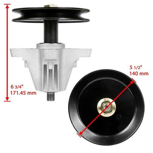 Fits For Troy Bilt MTD 2PK Spindle Assembly W/Pulley Bolt 618-06991 918-06991