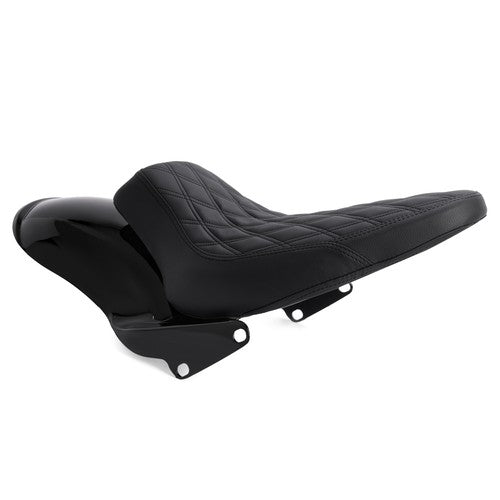 Short Rear Fender Black Seat For Harley Davidson Softail 06 17 200mm Tire