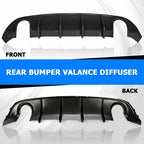 For 2015 2023 Dodge Charger SRT Factory Style Rear Diffuser Bumper Valance Lip PP