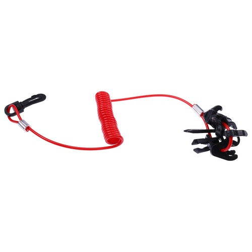 11 Key Safety Stop Switch Lanyard For Yamaha Tohatsu Honda Boat Motor Outboards