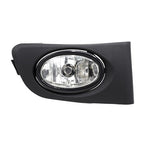 Fit 2001-2003 Honda Civic Front Bumper Fog lights Clear Lens Halogen Fog lamp