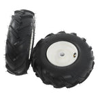 13x5.00-6" Rubber Tiller Tire & Wheel 1" Axle Size For Garden Tractor Tire 2Pack