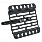 For Audi A4 S4 A5 S5 A7 Front Bumper Tow Hook License Plate Mount Bracket Holder
