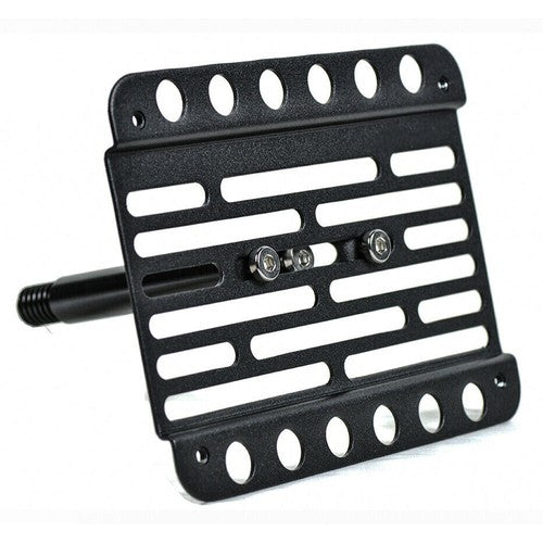 For Audi A4 S4 A5 S5 A7 Front Bumper Tow Hook License Plate Mount Bracket Holder