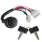 Ignition Key Switch For Yamaha G1 2-Cycle Golf Cart 1979-1989 J17-82508-20