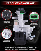Ignition Switch LH RH Door Locks 2 Keys for Honda CRV 2003 2006