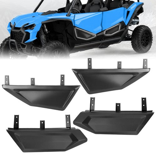 Black Plastic Front Plus Rear Lower Door Panel For Honda Talon 1000x 4 2020-2024