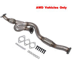 Exhaust Front Flex Y Pipe for Kia Sportage EX LX 2.7L V6 2656CC AWD 2005-2008