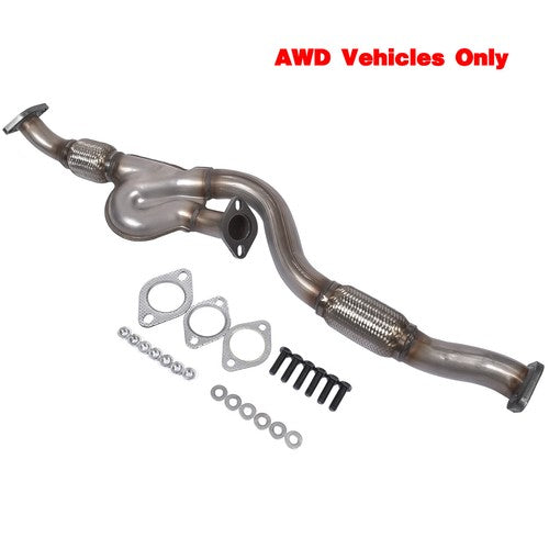 Exhaust Front Flex Y Pipe for Kia Sportage EX LX 2.7L V6 2656CC AWD 2005-2008