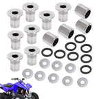 Silvery A Arm Bushing Bearing Shaft Kit for Kawasaki KFX400 Suzuki LTZ400 Z400