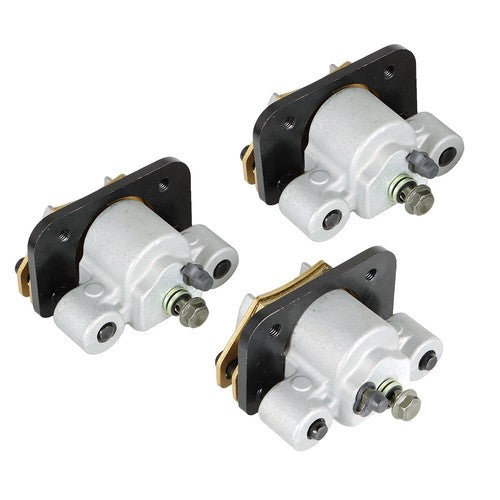 Front and Rear Brake Calipers For 2004-2009 Arctic Cat 400 500 2X2 4X4 Automatic