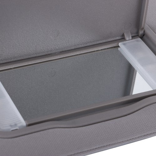 Gray Plastic Driver Side Sunvisor With Lights And Mirror For 17-22 Honda CR-V