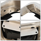 Rear Bumper Chrome With Object Sensor Holes New For 2006-2008 Ford F150