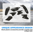 Black Plastic Fairing Bodywork Kit for Suzuki DRZ 400 DRZ400E DRZ400ES