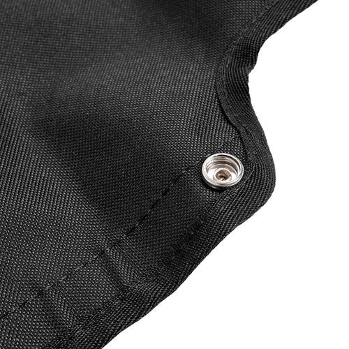 Black Soft Rear Panel Window Dust Barrier for Arctic Cat Wildcat Trail 700