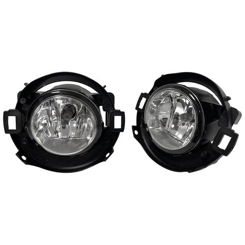 Fog Lights W/Bracket Harness Clip for Nissan Frontier 10-19 & for Xterra 05-15