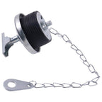 2" Oil Filter Cap w/Chain 107981 for CASE Engine D-429 Komatsu MX272 MX352 MX502